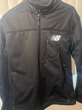 New Balance Black Men's Performance Softshell Jacket